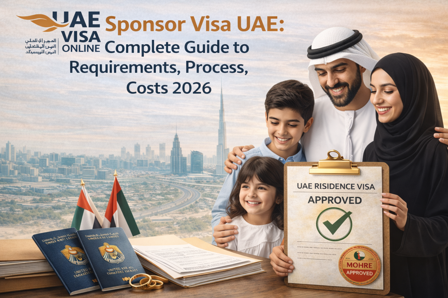 uae visa sponsorship: complete guide to requirements, process, costs 2026