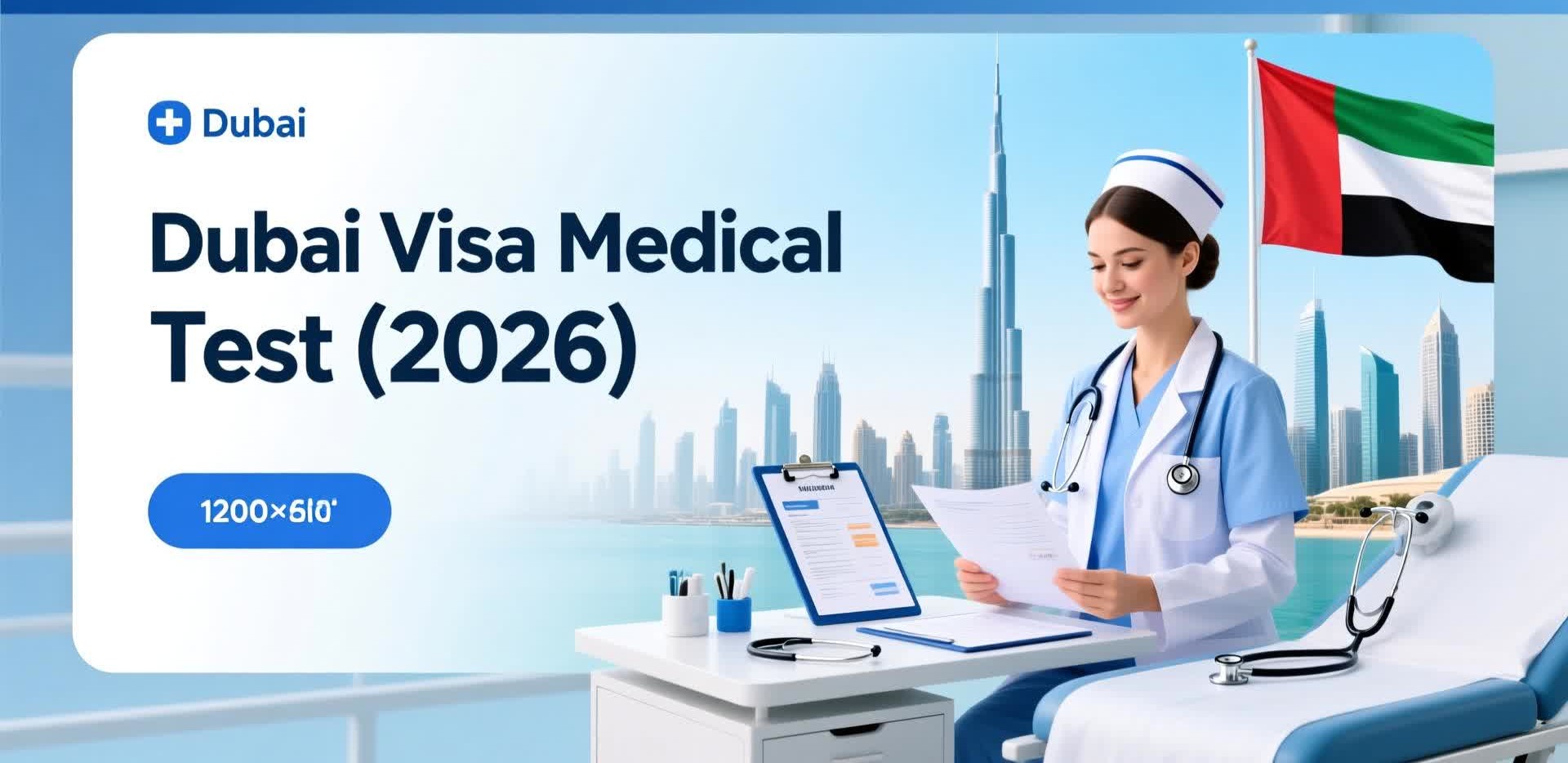 dubai visa medical test 2026: requirements & process | dubai visa center