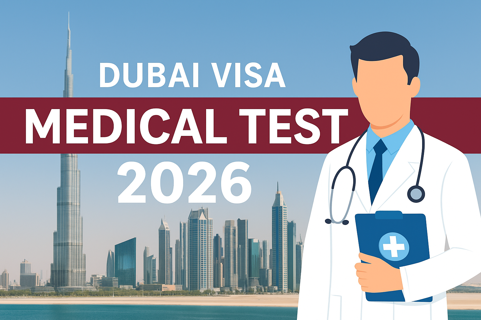 dubai visa medical test 2026