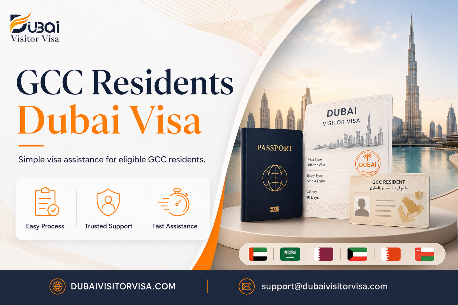 gcc residents dubai visa 2026 | requirements & apply online