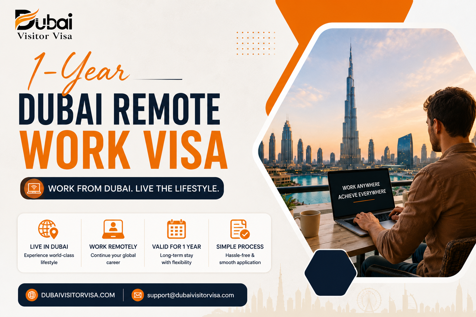 dubai remote work visa: requirements, cost & apply online
