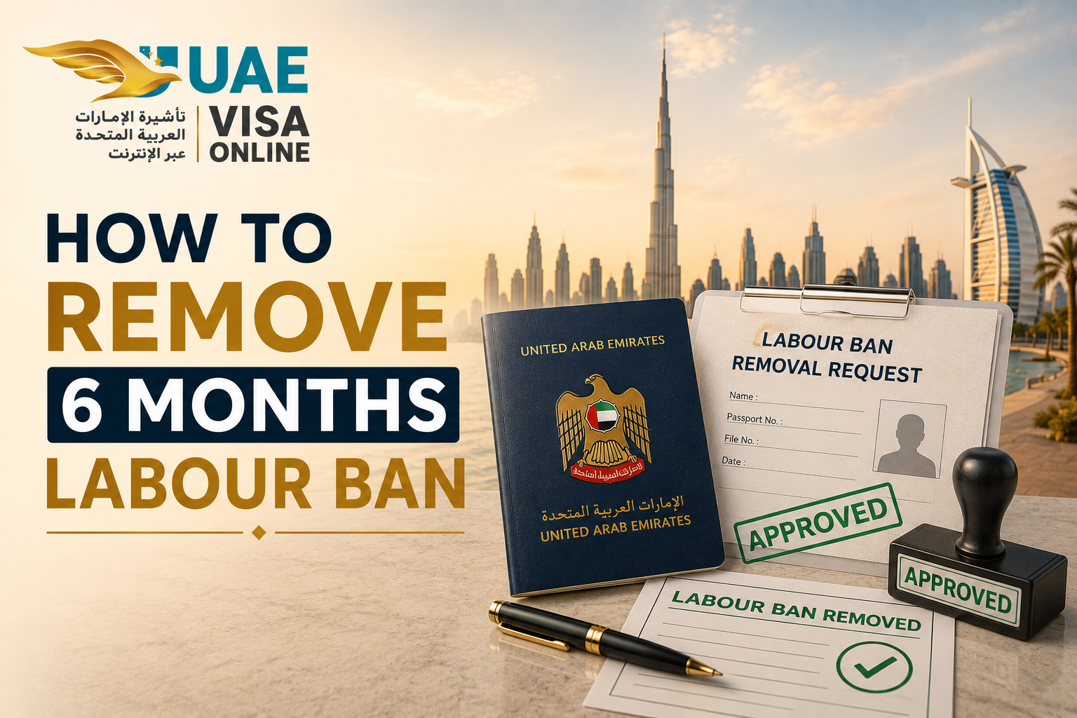 how to remove 6 months labour ban