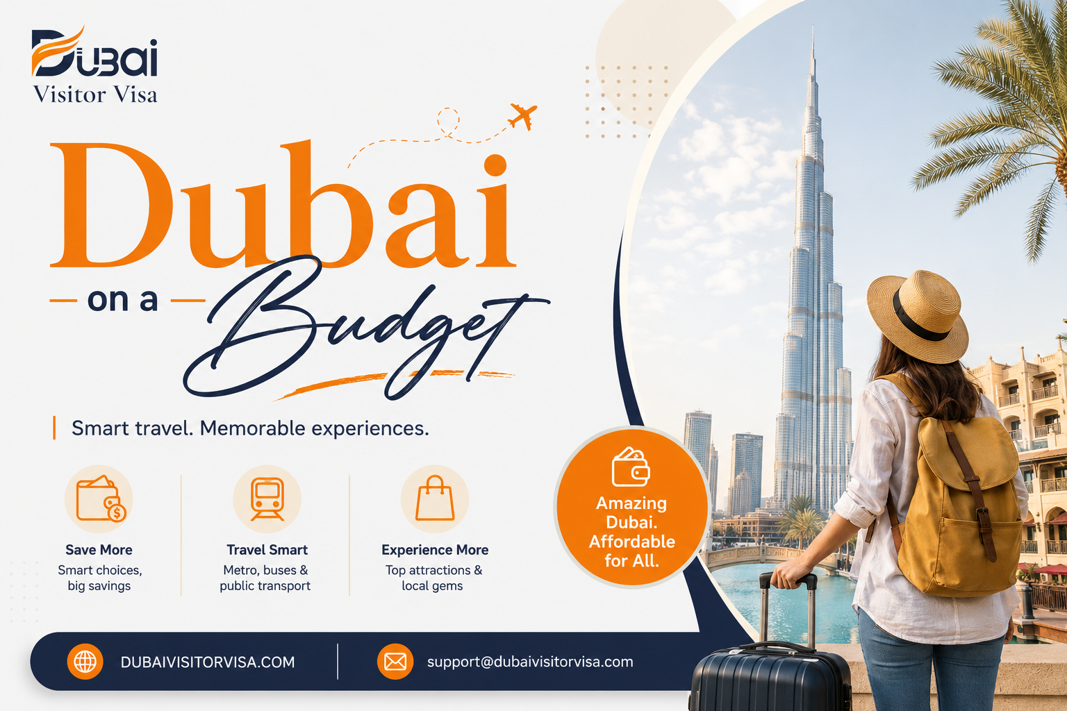 dubai on a budget 2026 | affordable travel & visa guide