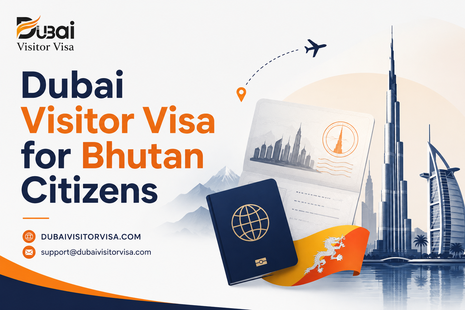 dubai visitor visa for bhutan citizens | requirements, fees & online apply