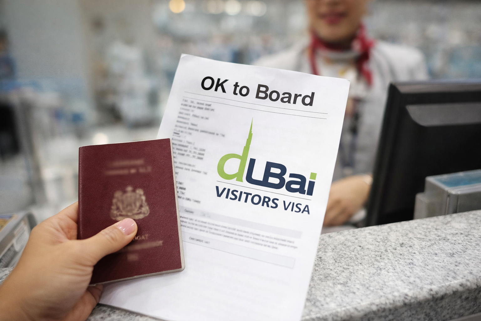 fastest ok to board dubai: status, charges & process 2026