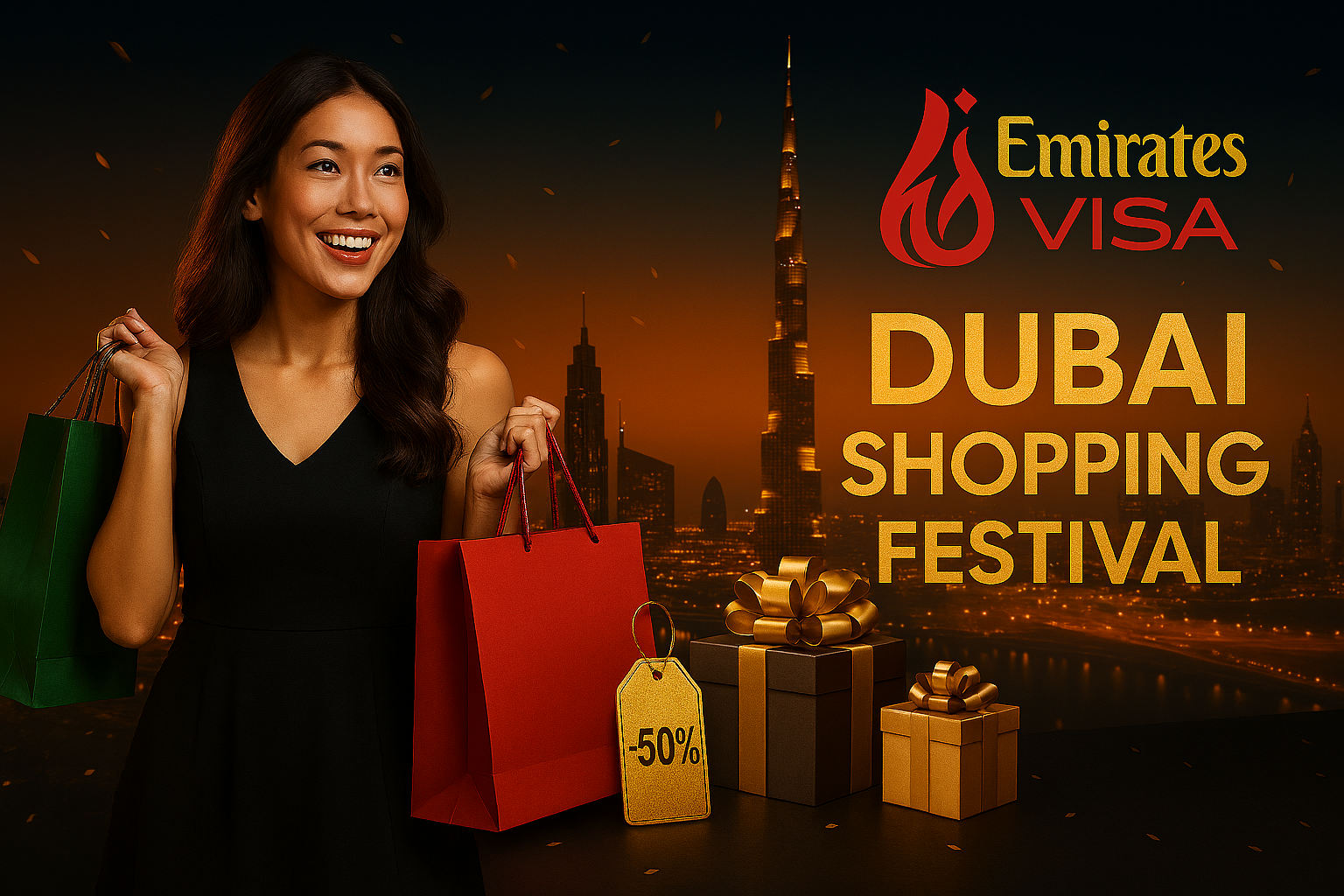dubai shopping festival week best deals top malls & emirates visa guide