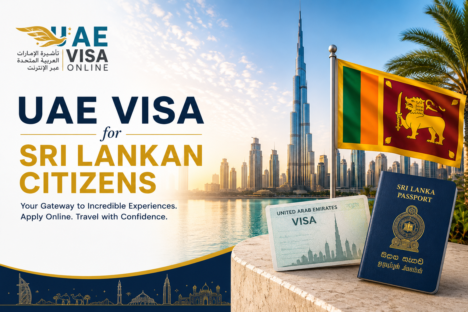 uae visa for sri lankan citizens: application guide in 2024