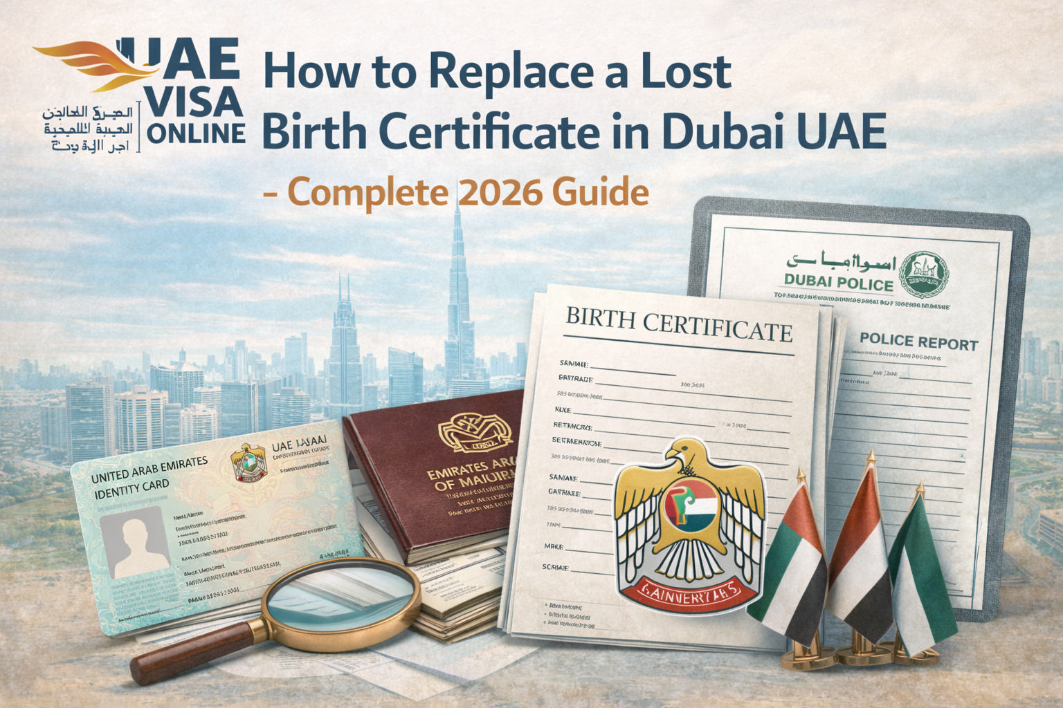 lost birth certificate in dubai uae | complete 2026 guide