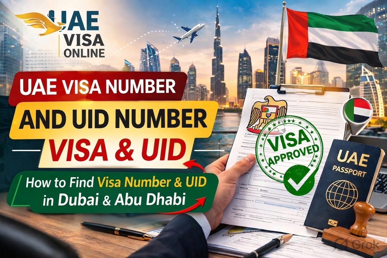 uae visa number 2026 | residence visa, emirates id and find it
