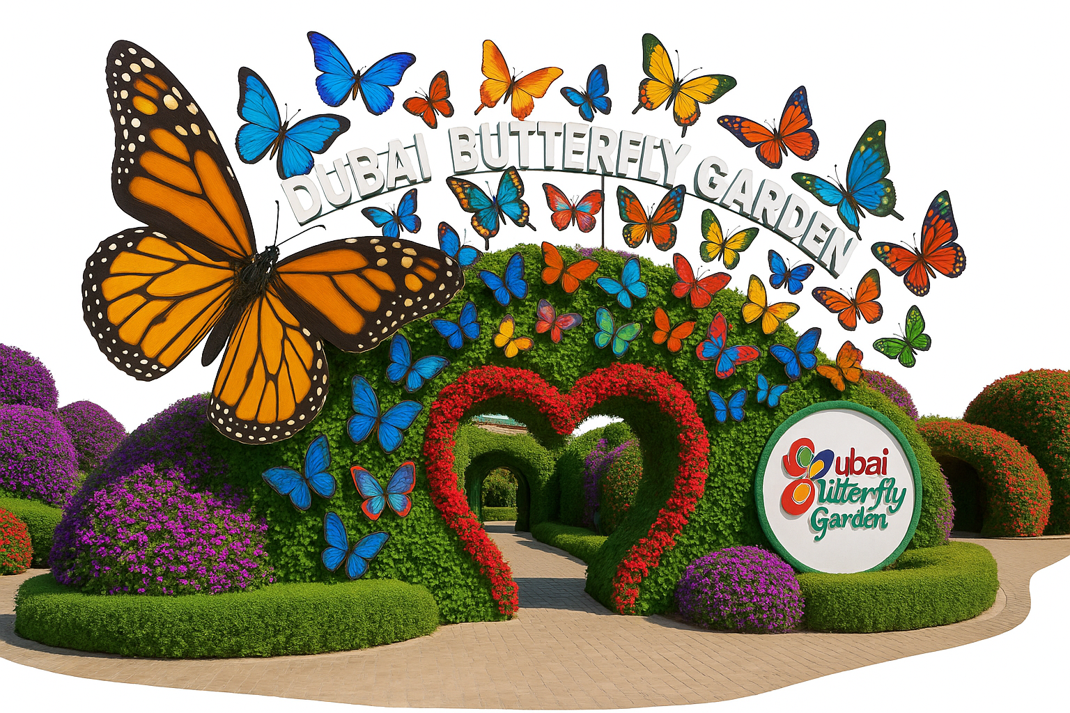 dubai butterfly garden 2026 | tickets, timings, location & travel tips