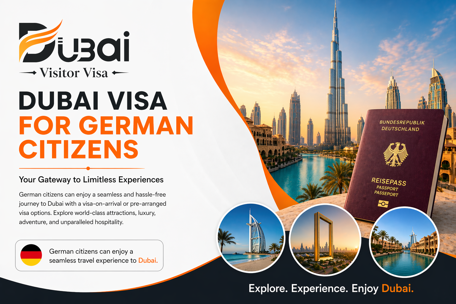 dubai visa for german citizens - eligibility, documents & online application