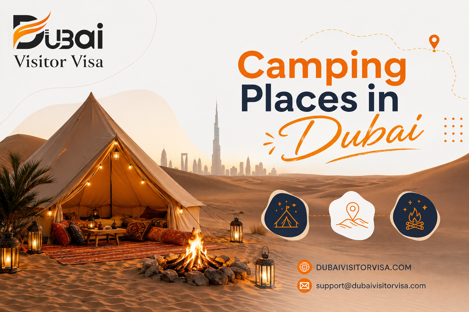 camping places in dubai 2026: best desert & night spots
