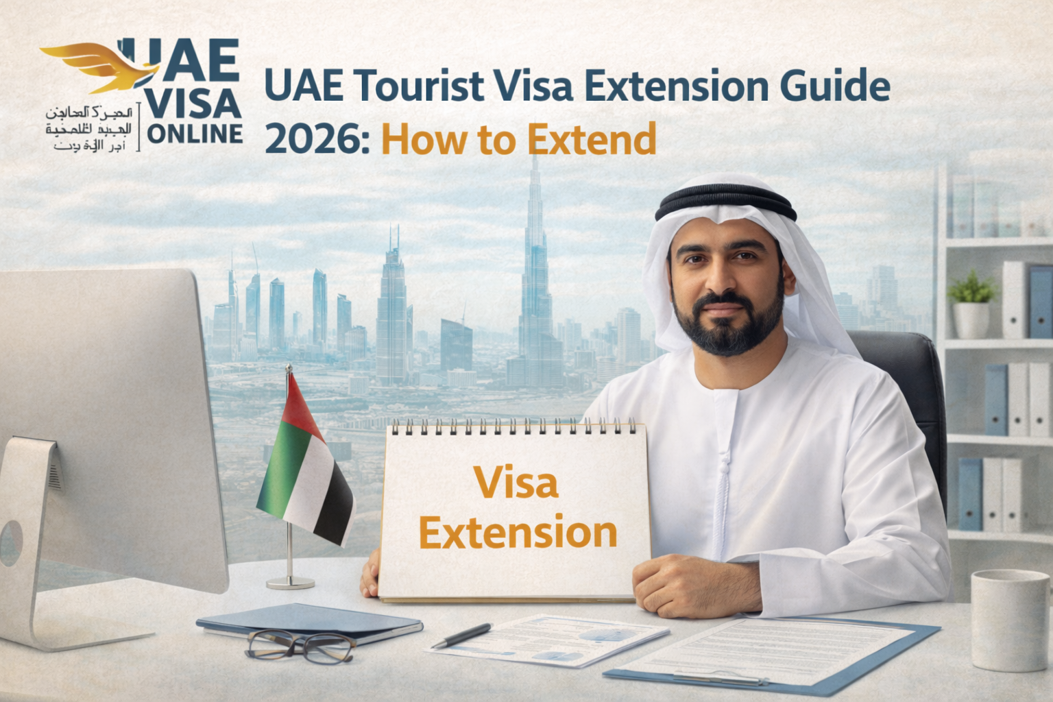 uae tourist visa extension without exit 2026 - 5 step guide