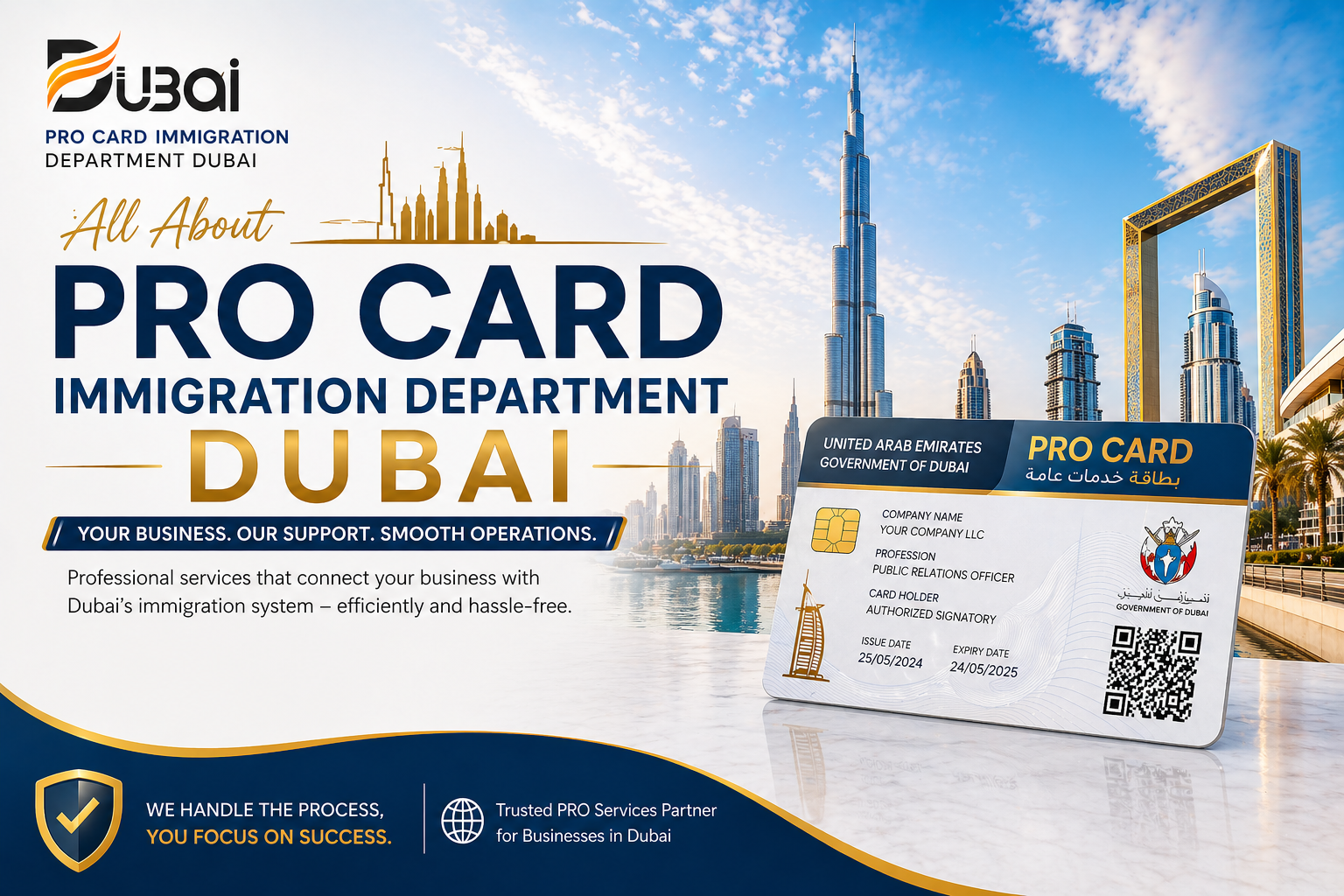 immigration pro card dubai - pro services, documents & process