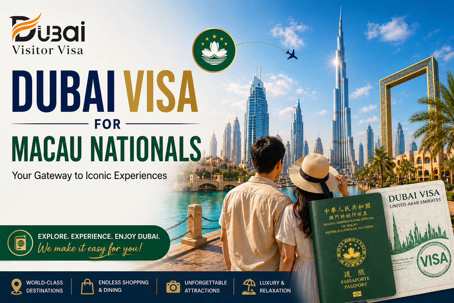 dubai visa for macau nationals 2026 | tourist, business, student & transit guide
