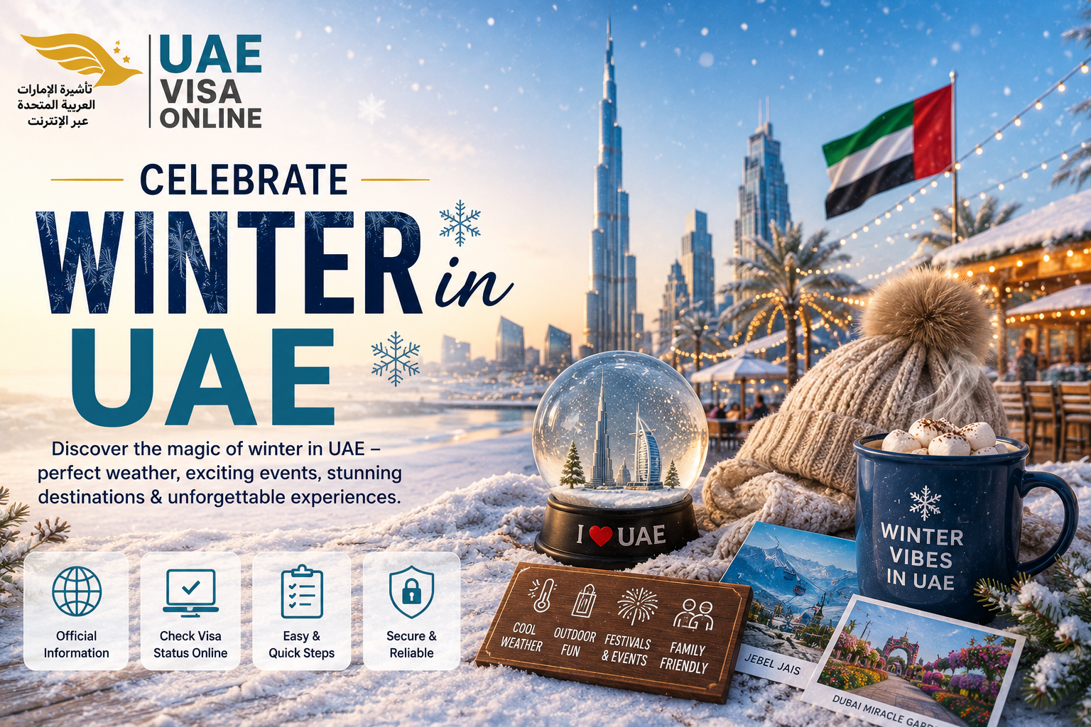 dubai winter guide 2026 - weather, travel tips & best time to visit