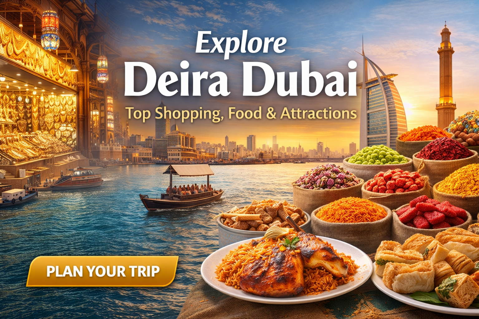 deira dubai travel guide: best shopping, food & attractions