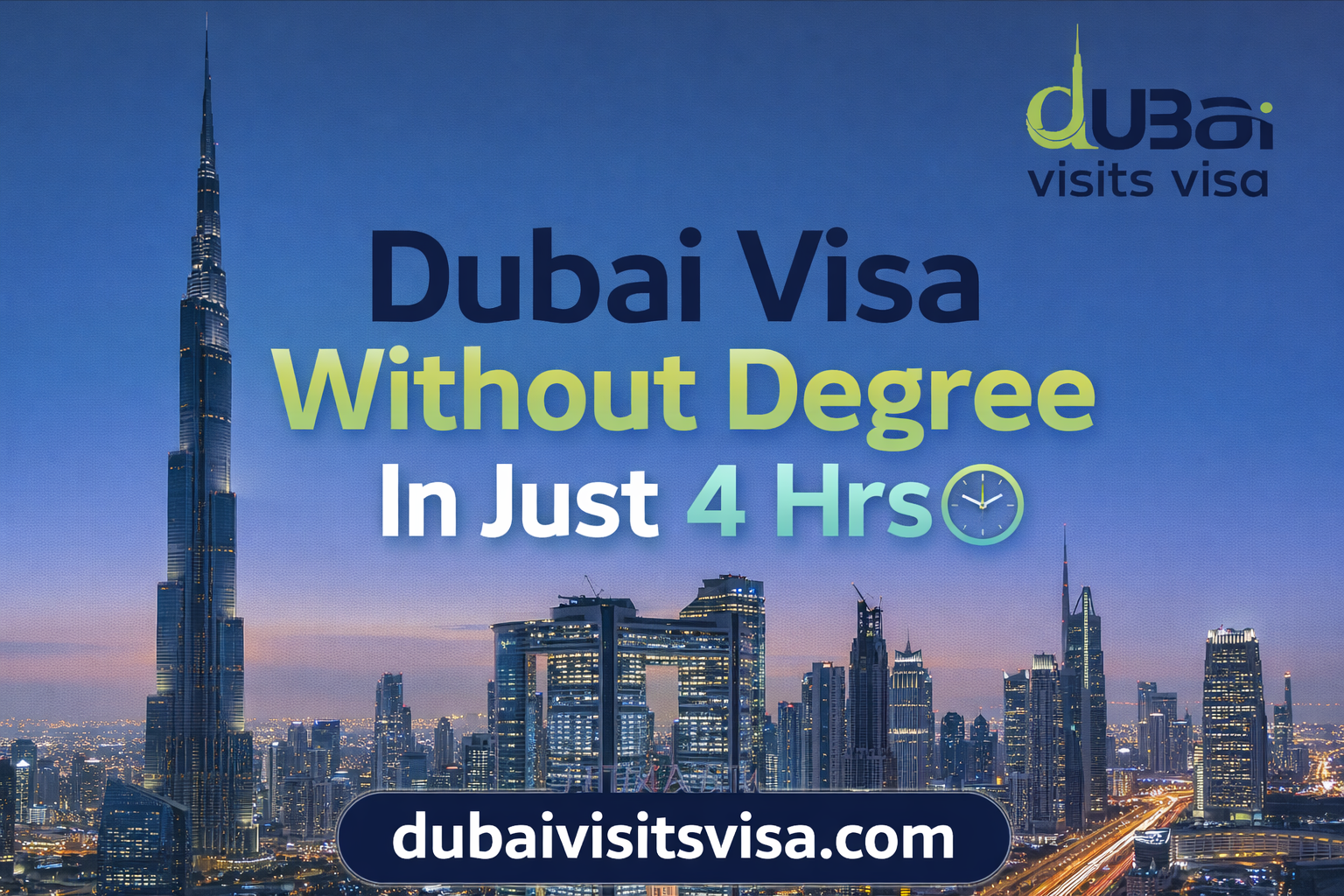 dubai visa without degree in just 4 hrs | fastest approval guide