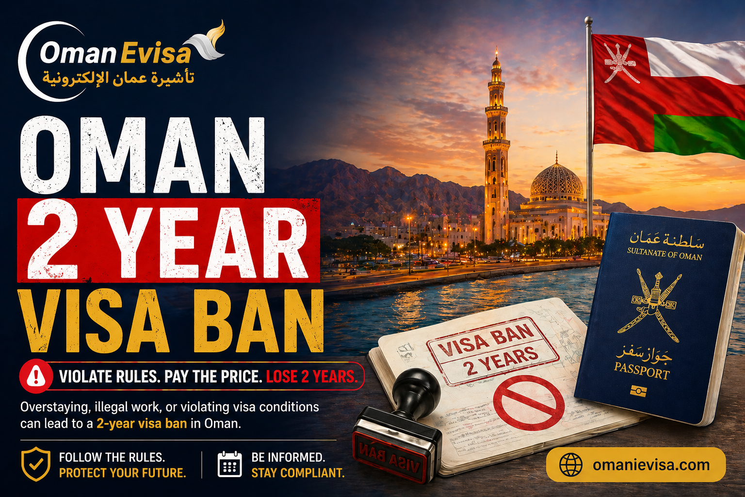 oman visa rules explained: noc removal, two-year ban & entry requirements