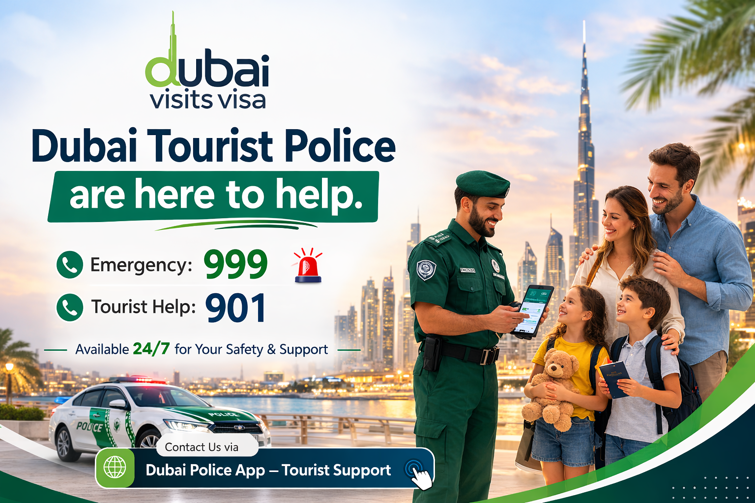 dubai tourist police | always here to help