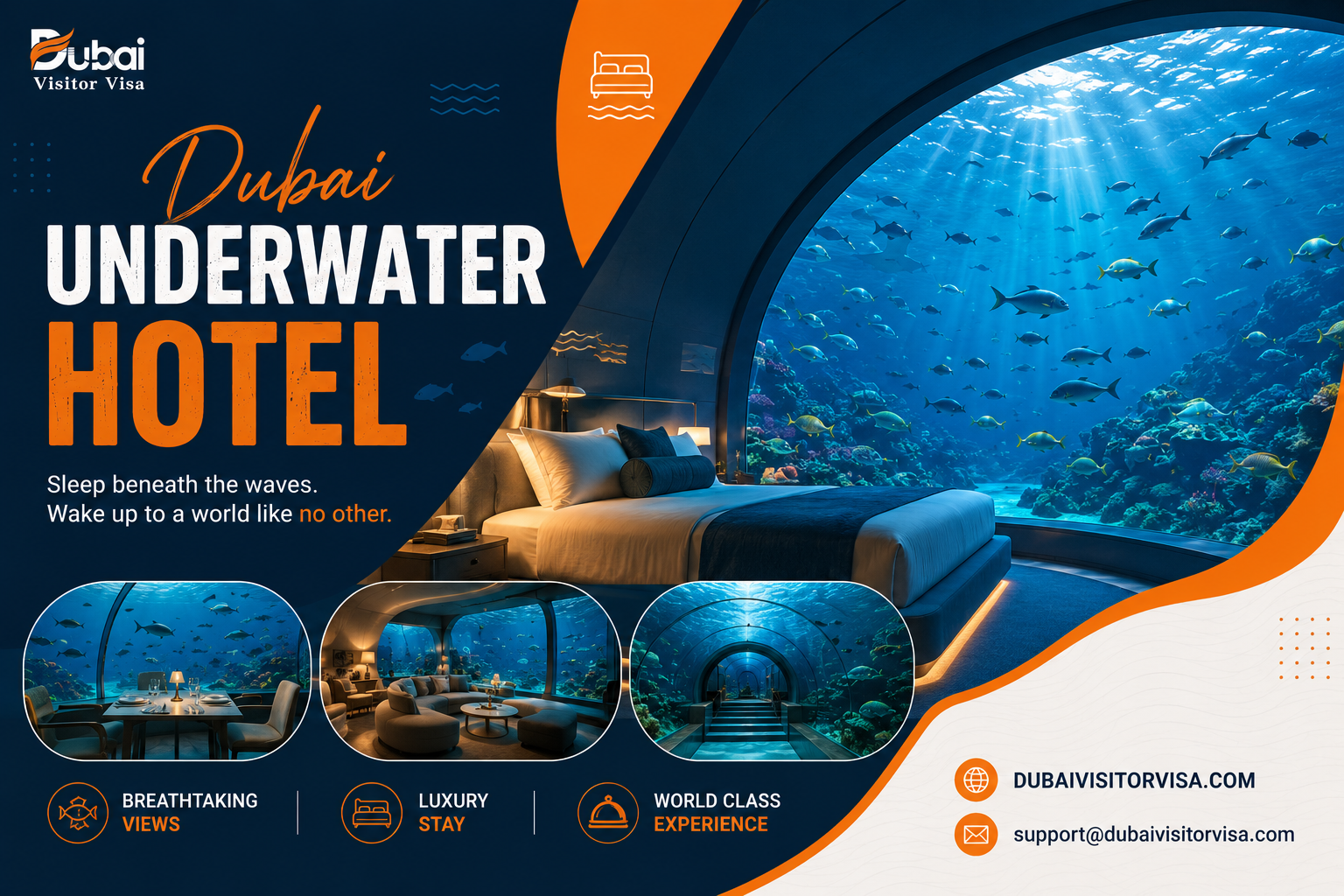 dubai underwater hotel 2026 | cost, booking & visa requirements