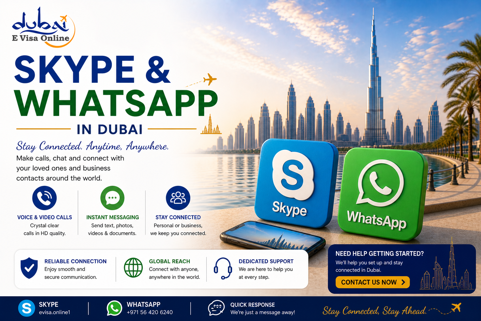 skype and whatsapp in dubai - call ban rules, legal voip apps & travel guide