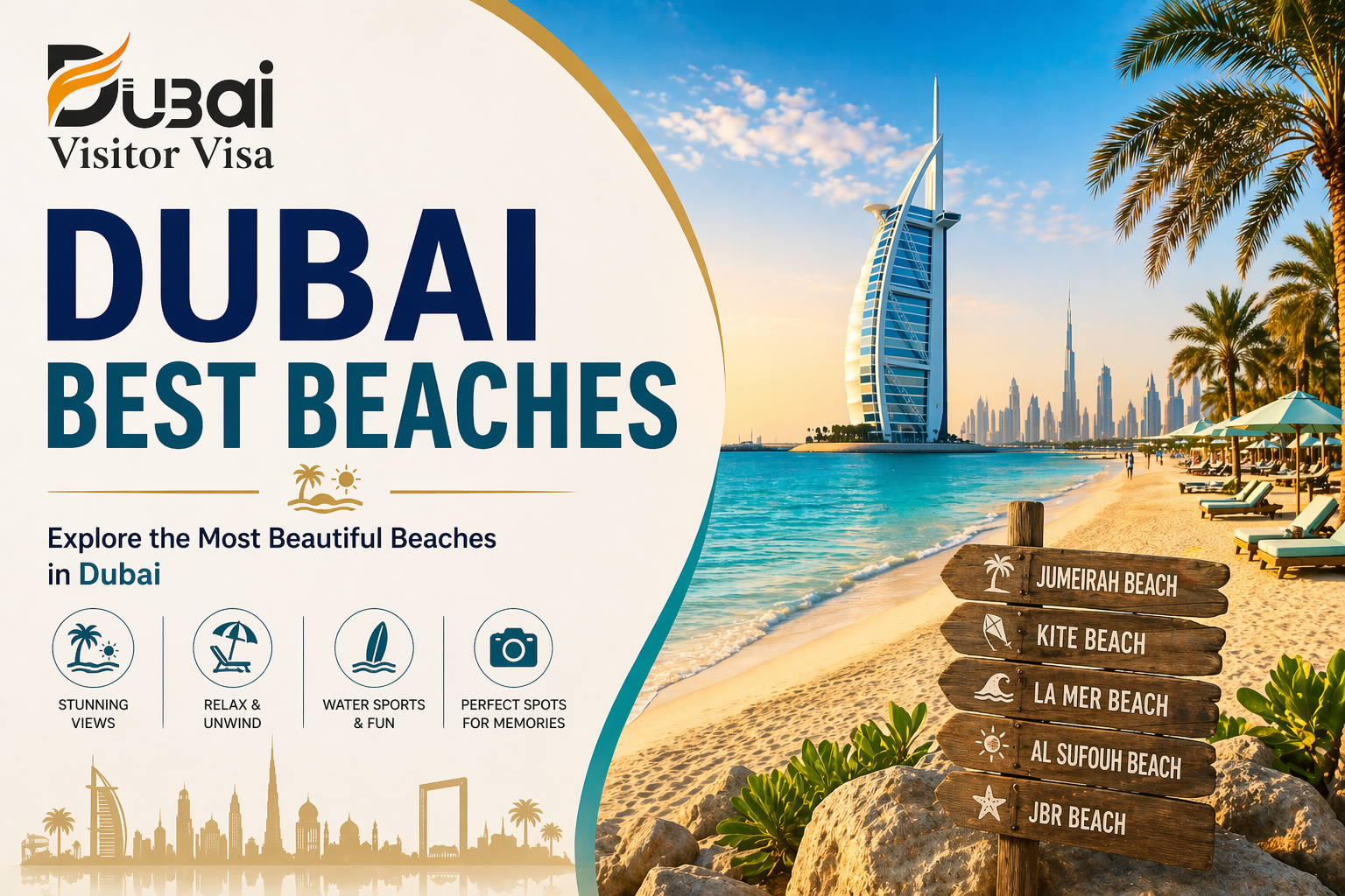 dubai beaches guide | best public & private beaches & visitor visa tips
