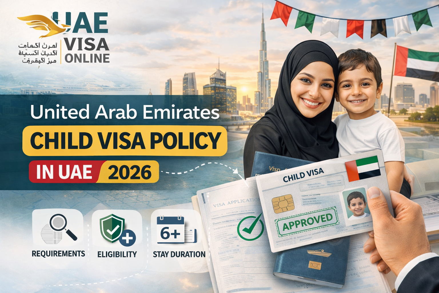 uae child visa policy 2026 | apply online 10k visas processed
