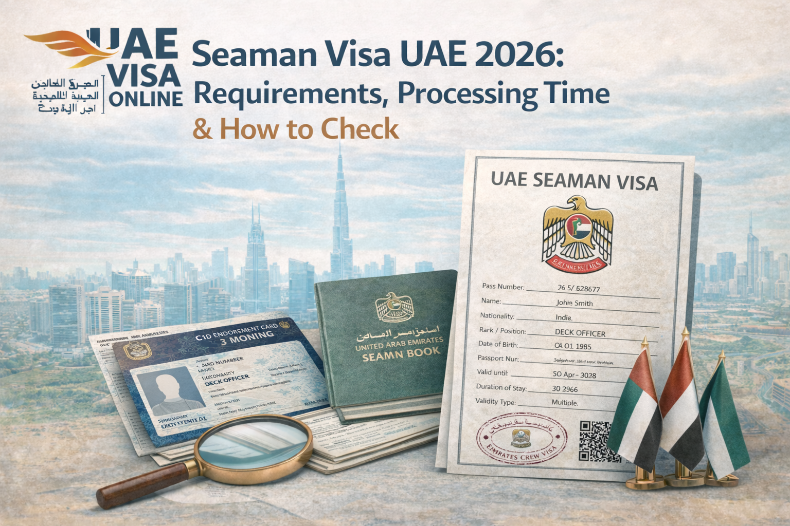 seaman visa uae 2026: requirements, processing time, how to check