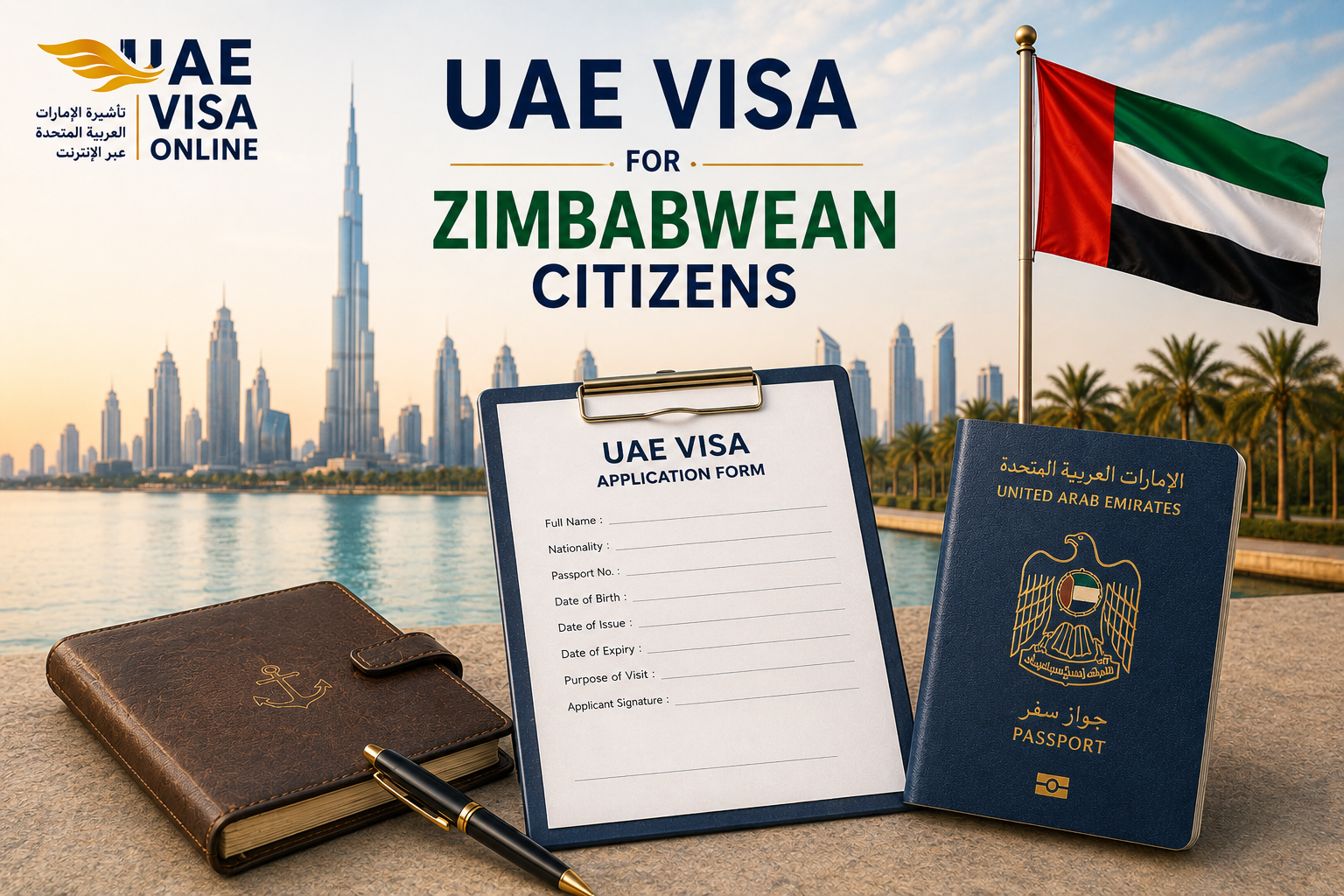 how to apply uae visa for zimbabwean citizens in 2024