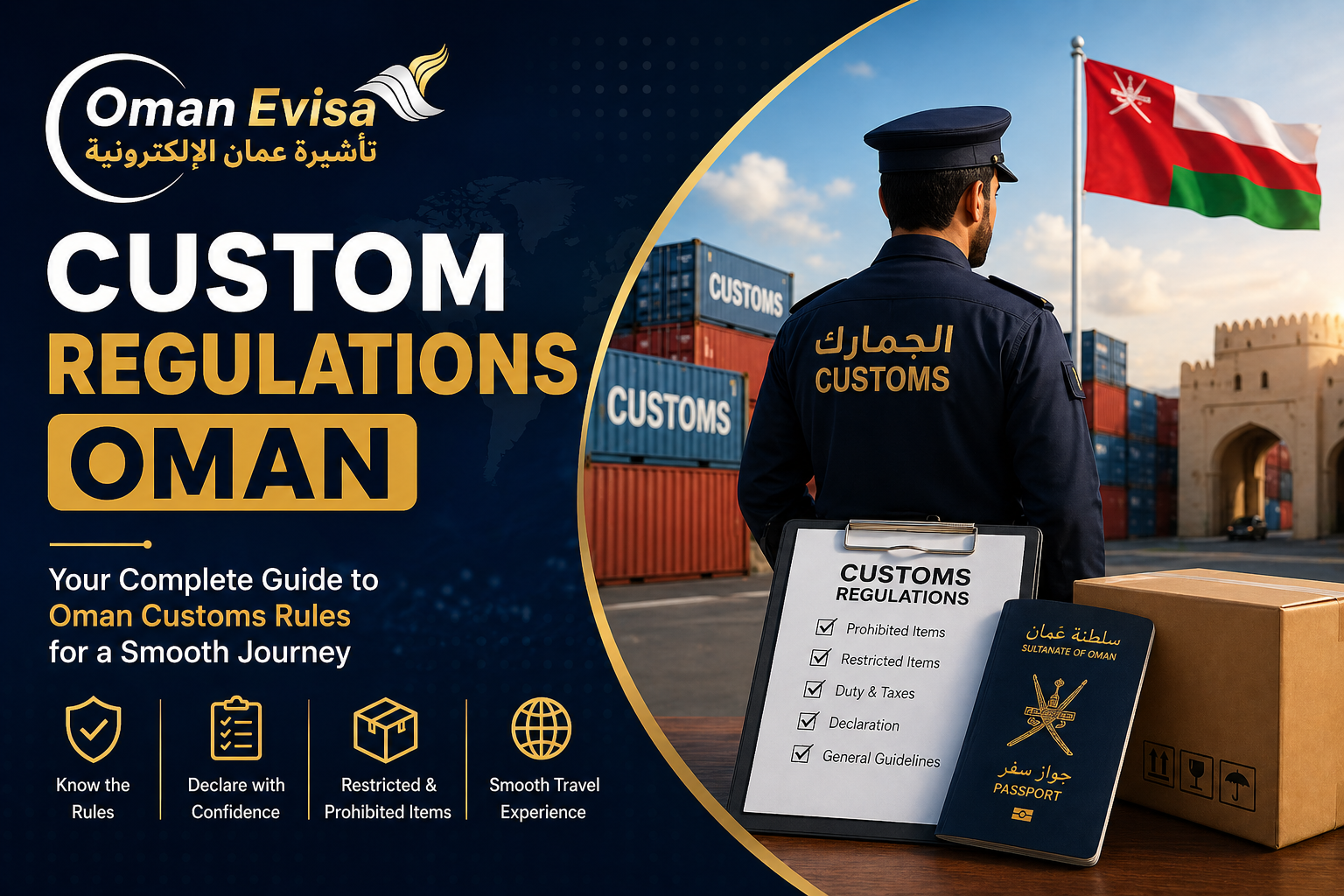 oman customs regulations 2026 | import, export & transit rules explained