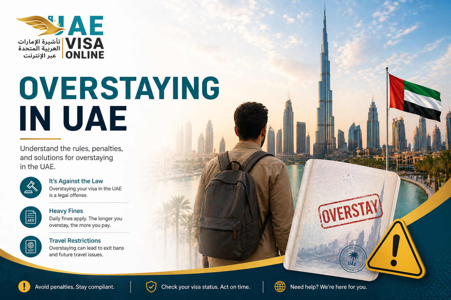 uae overstay guidelines: unveiling rules and fines in 2024