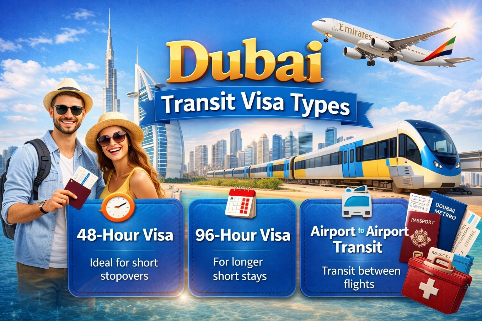 dubai transit visa - 48 & 96 hour dubai visits visa guide