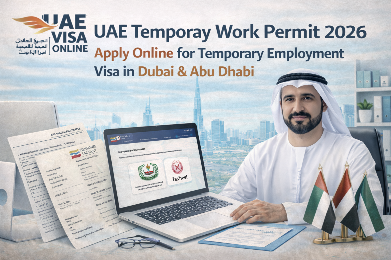uae temporary work permit cost 2026: mohre fee for dubai