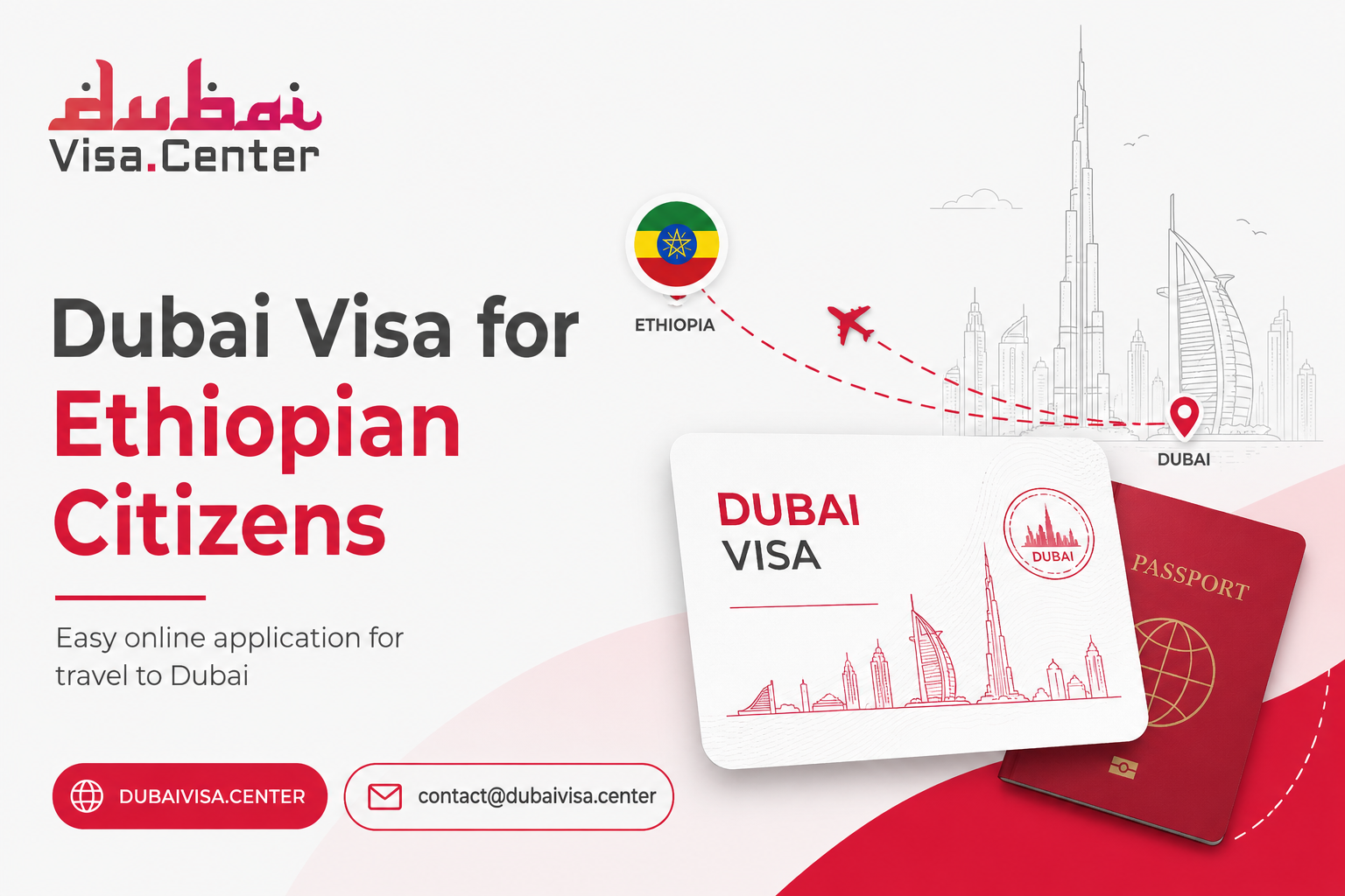 dubai visa for ethiopian citizens 2026 | requirements & online application