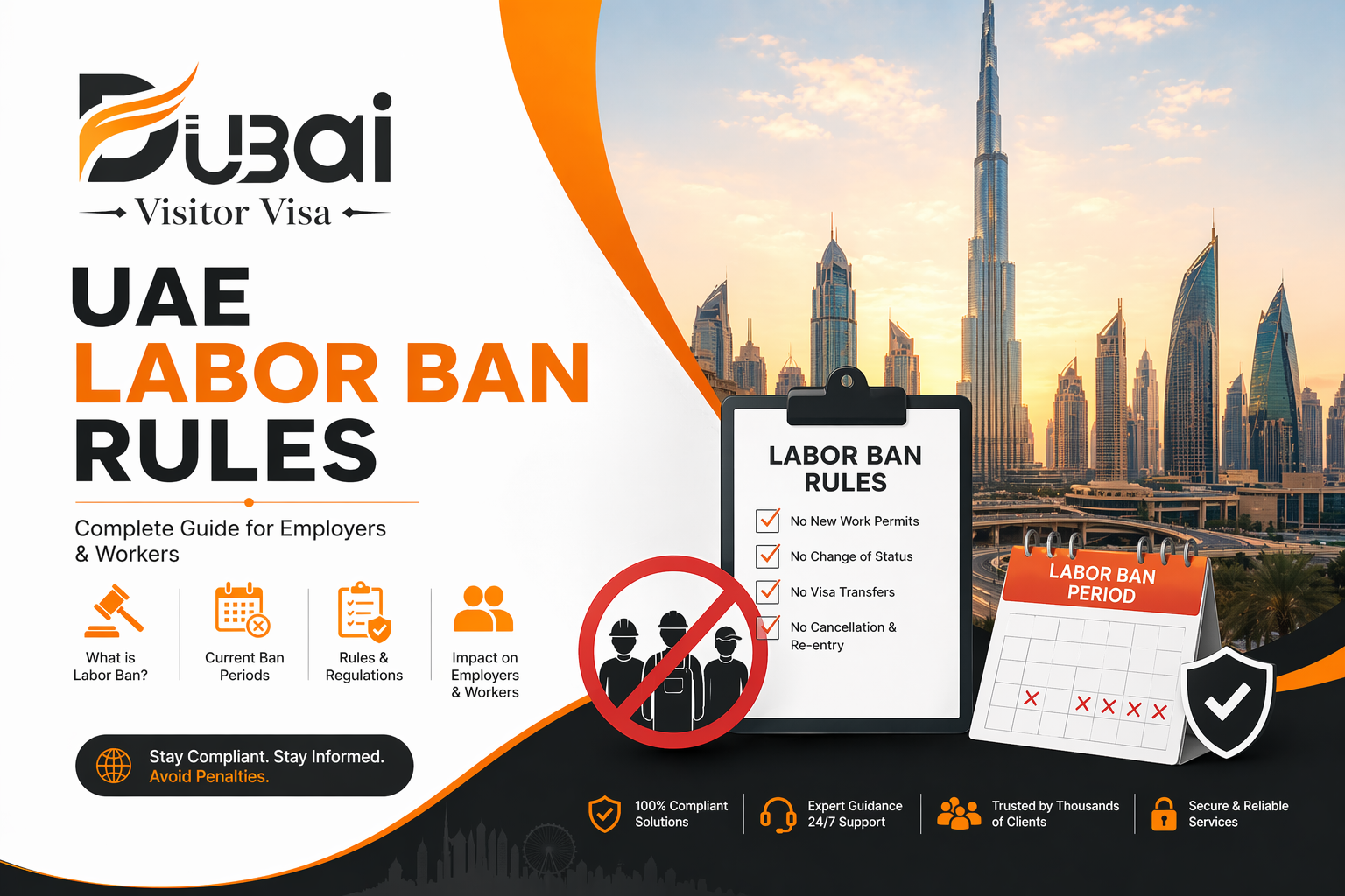uae labor ban explained - reasons, duration, removal & legal rights