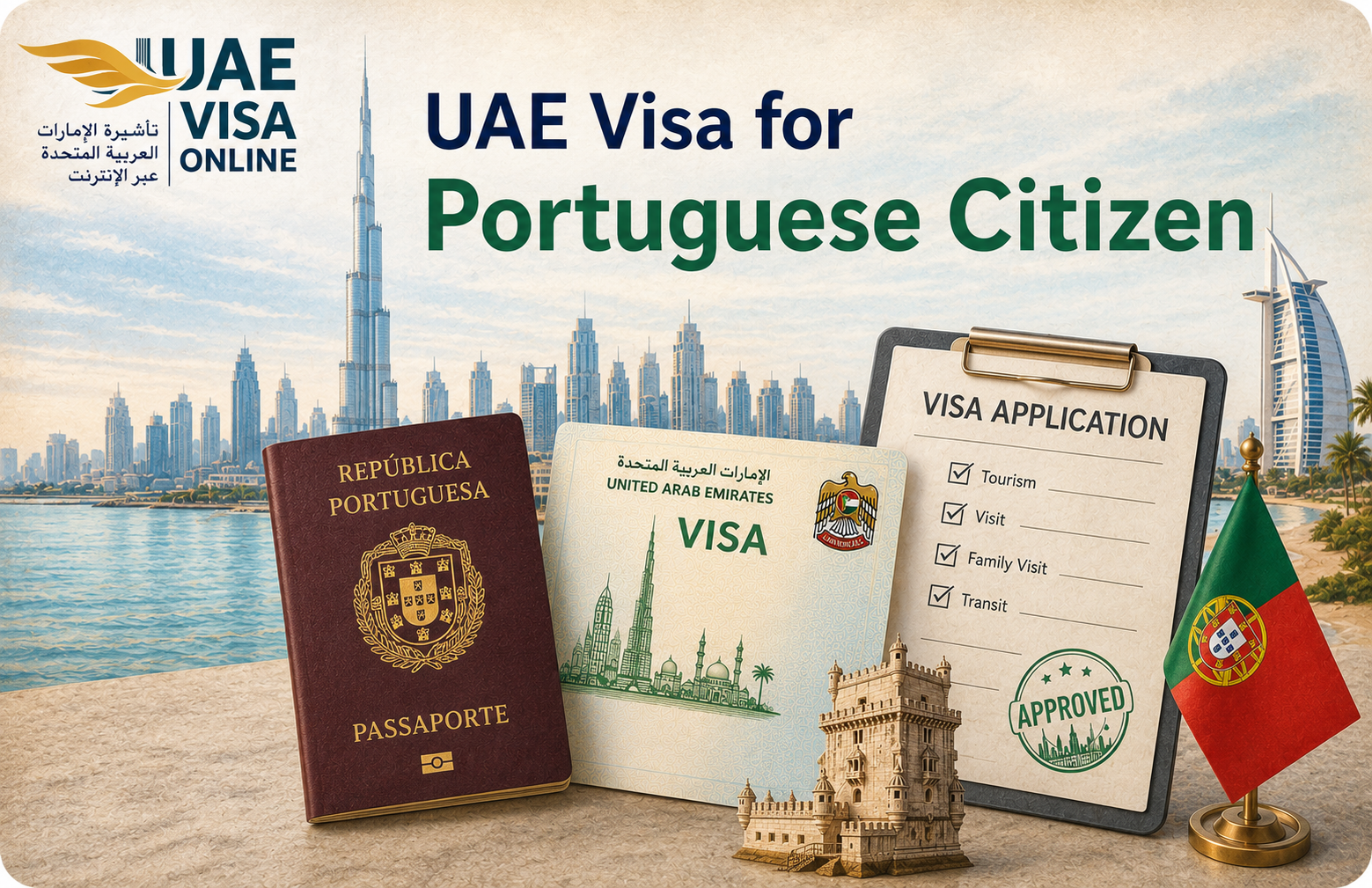 uae visa for portuguese citizen in 2024