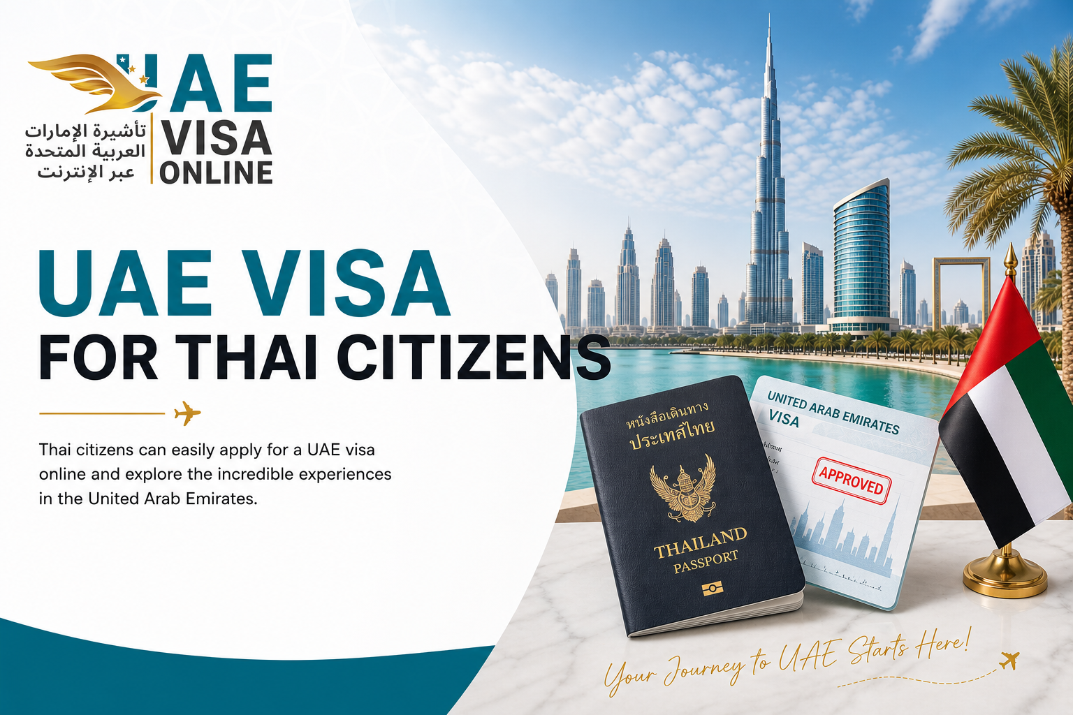 uae visa for thai citizens 2026 - requirements, application & processing