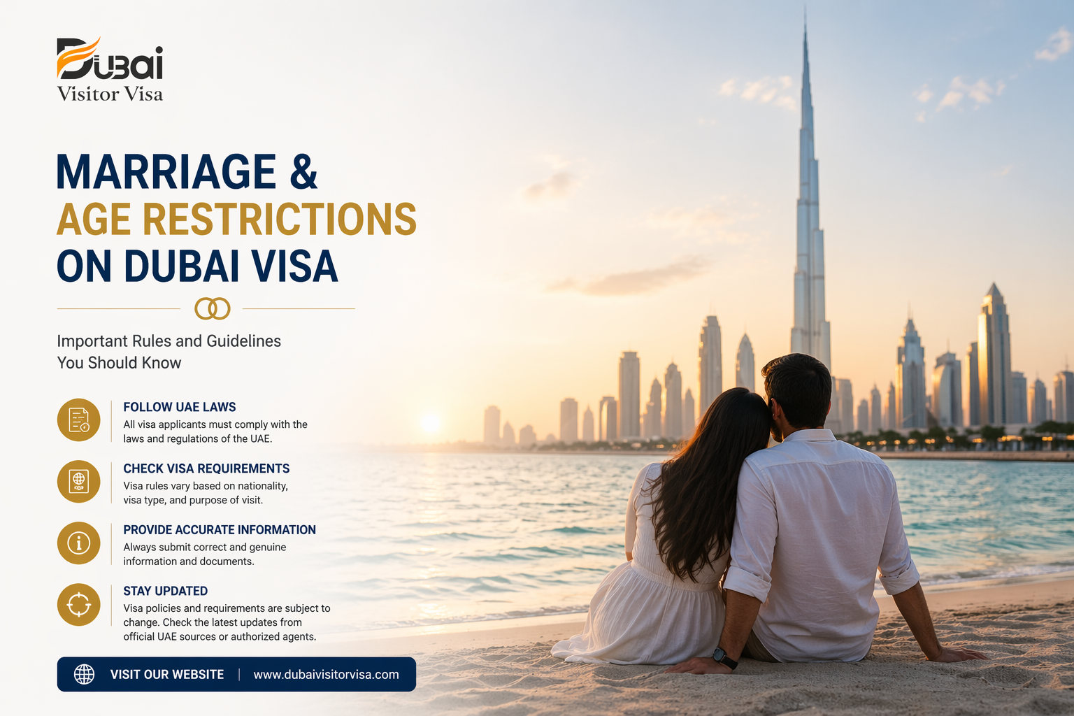 marriage & age restrictions on dubai visa - eligibility rules explained
