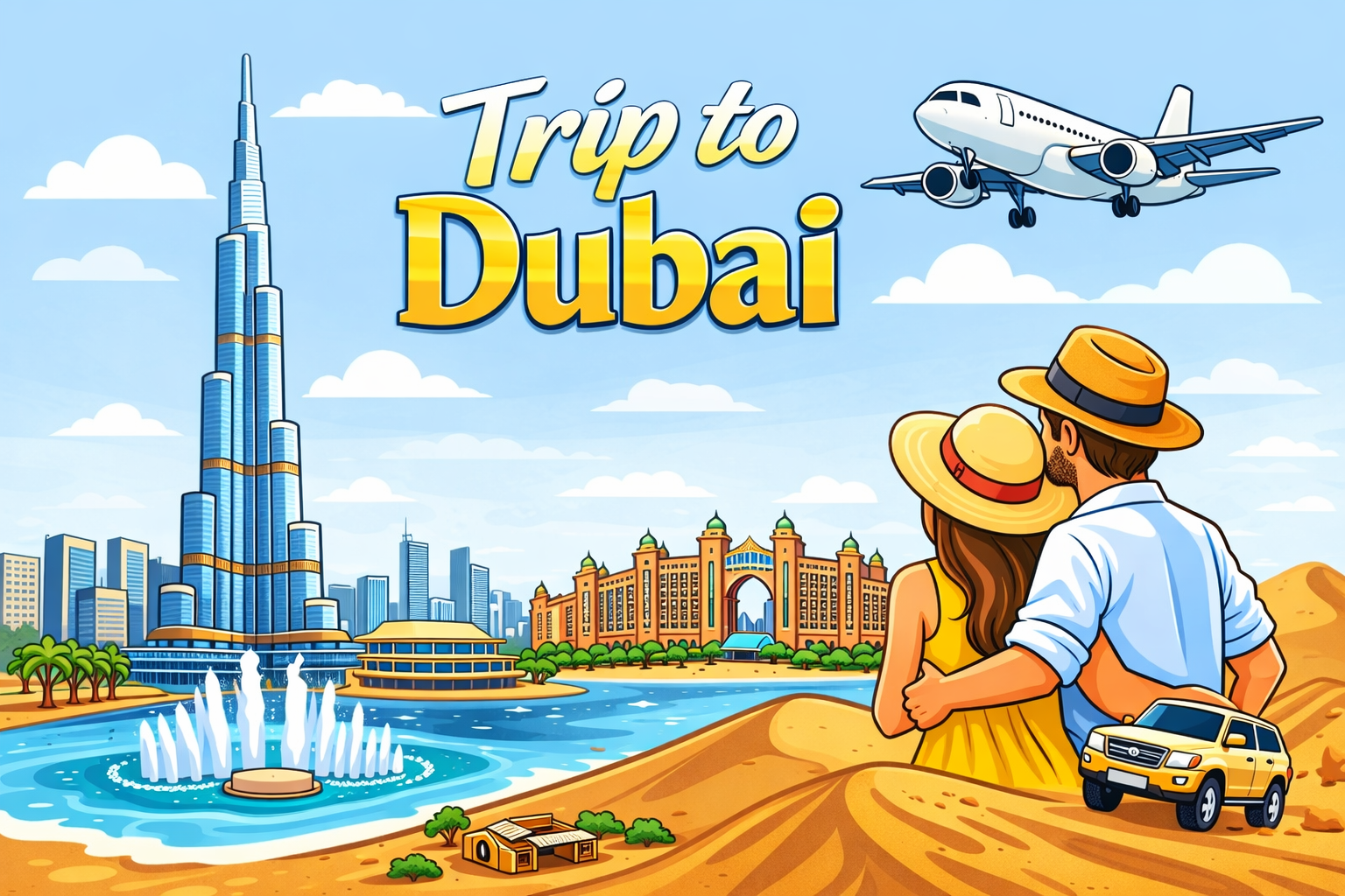 trip to dubai 2026 complete cost, itinerary & travel guide