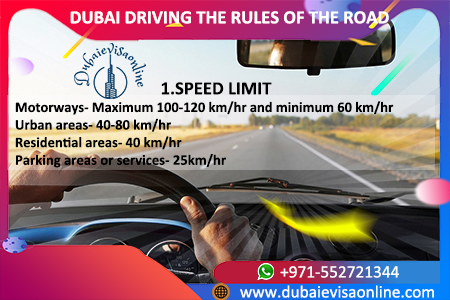 Dubai Traffic Rules & Driving Laws - Speed Limits, Fines & White Points ...
